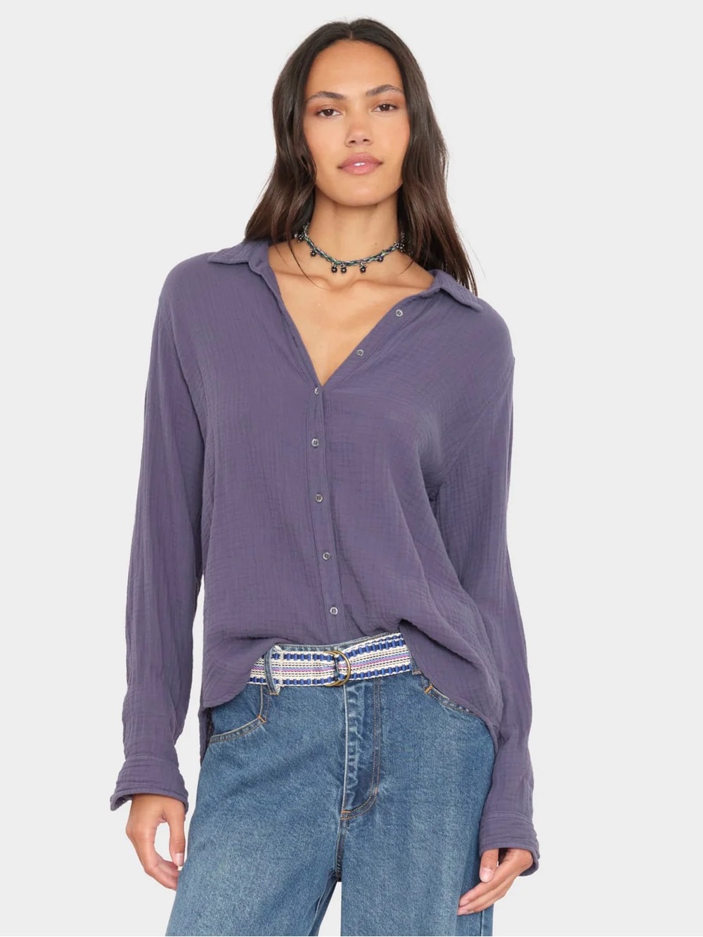 NWT - Xirena Scout Gauze Button Down Size S - Picture 3 of 6